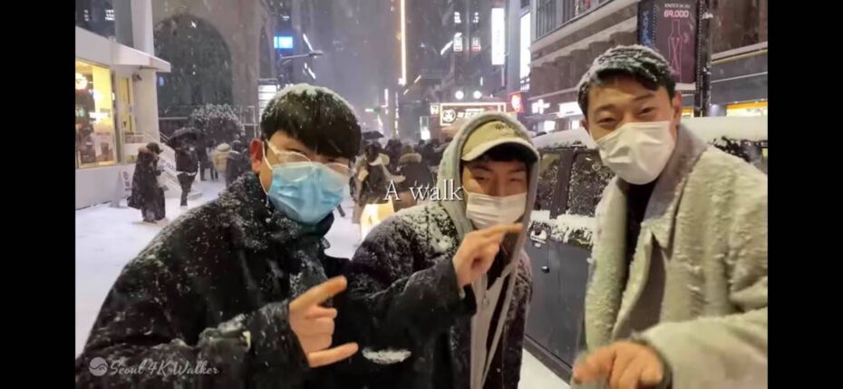 Snow Seoul Walk