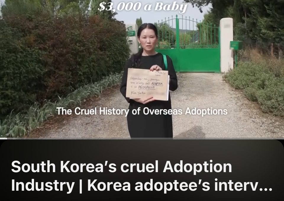 YooRee Kim, Adopted from South Korea to France in 1984